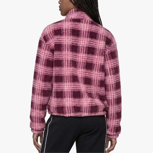 Karl Kani Γυναικείο μπουφάν OG Check Teddy Trackjacket